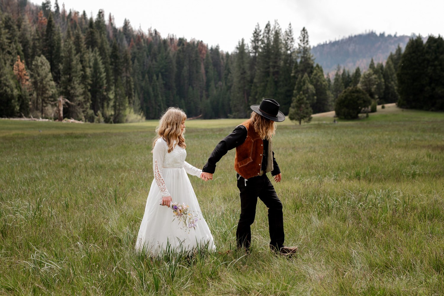 Sequoia National Park Elopement Photography