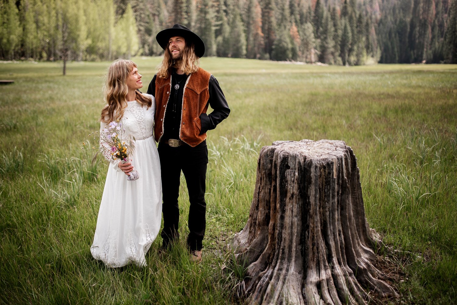 Sequoia National Park Elopement Photography