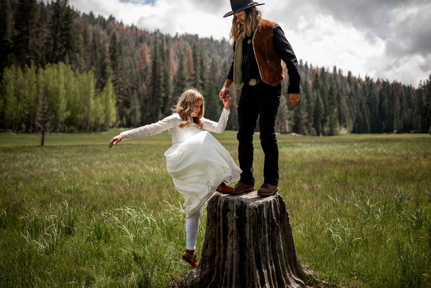 Sequoia National Park Elopement Photography