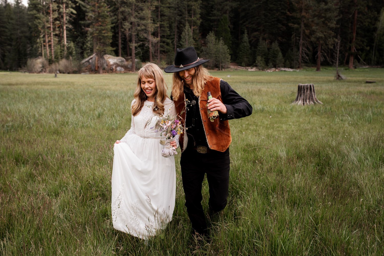 Sequoia National Park Elopement Photography