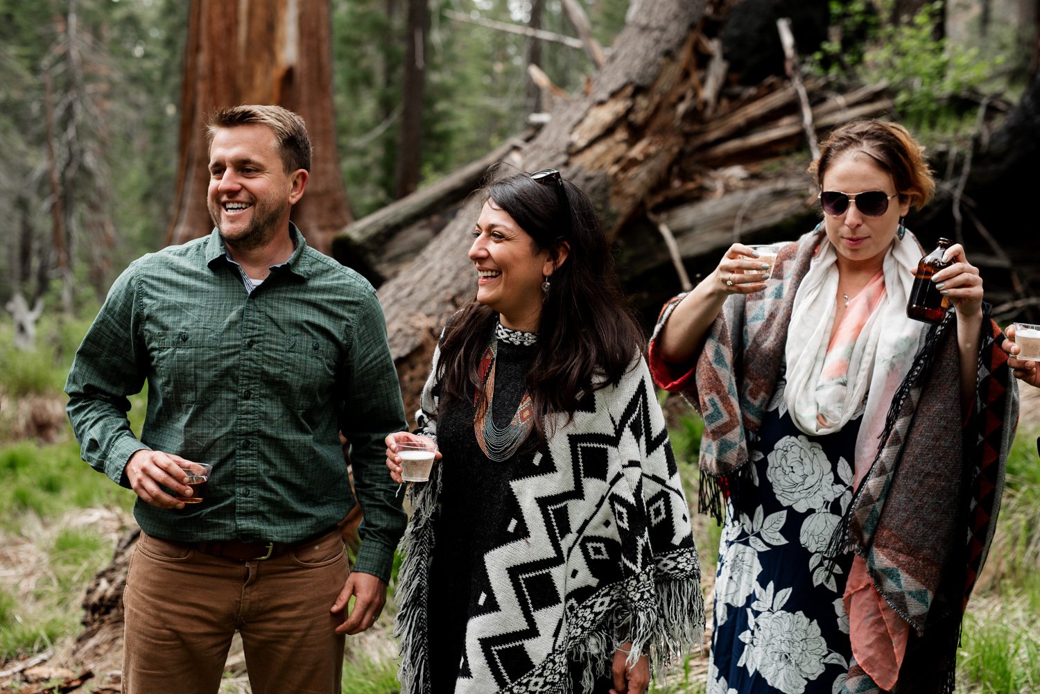 Sequoia National Park Elopement Photography