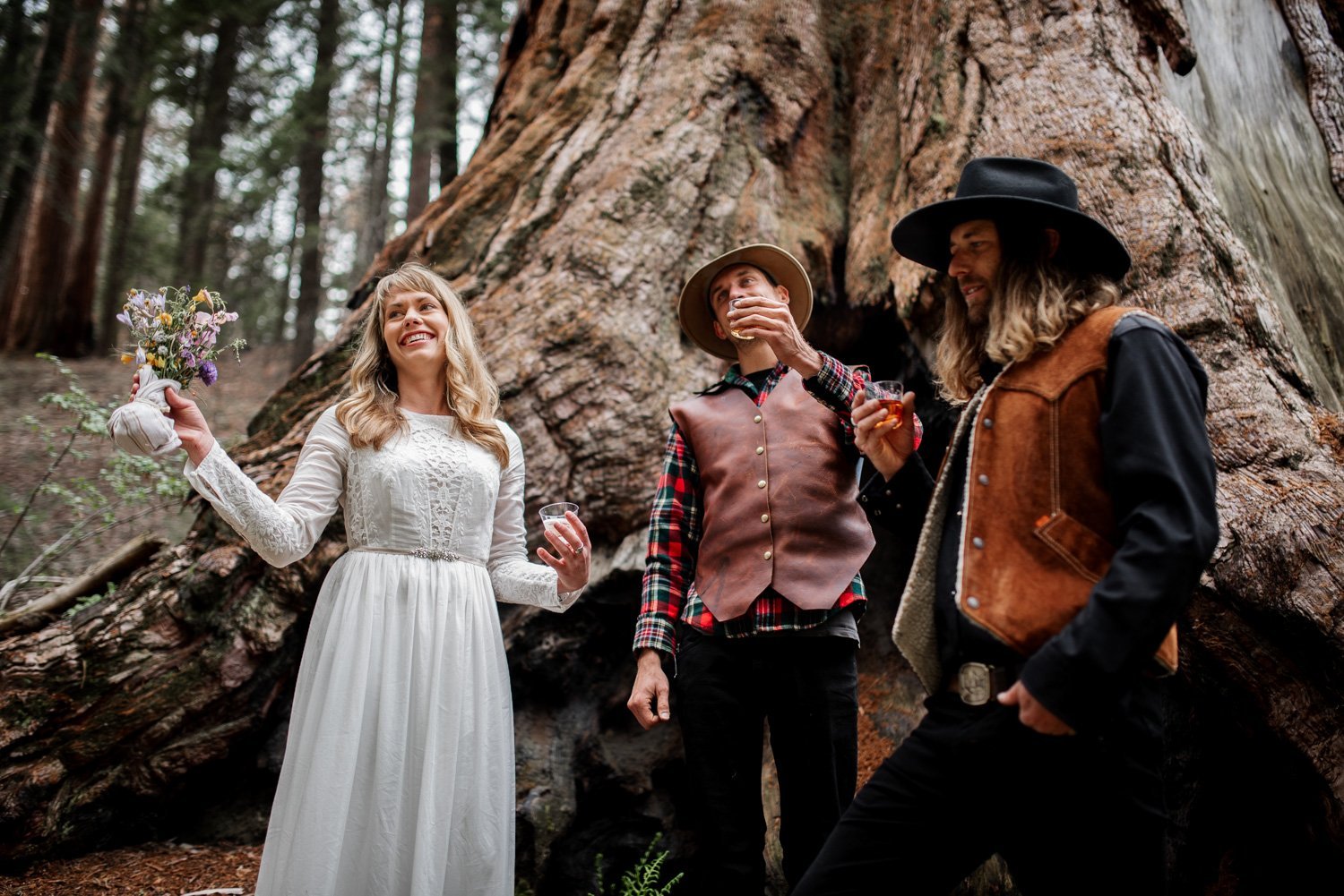 Sequoia National Park Elopement Photography