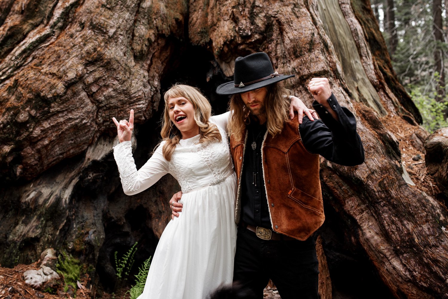 Sequoia National Park Elopement Photography