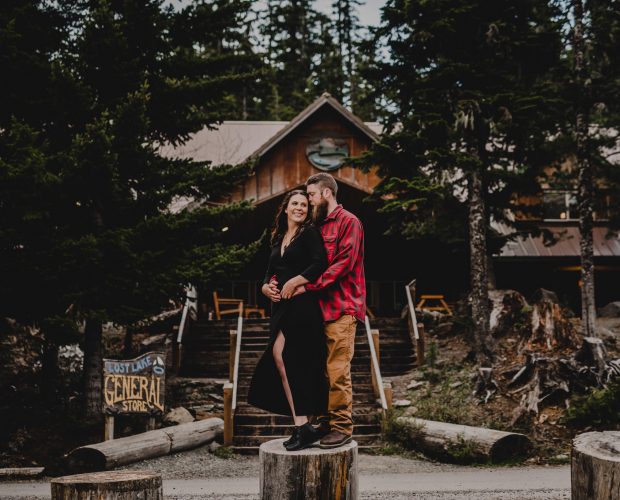Lost Lake Resort Campground Engagement Photographer