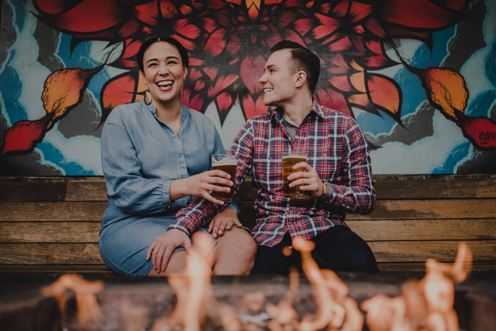 Albert Street Engagement Session Portland Oregon Photographer 001