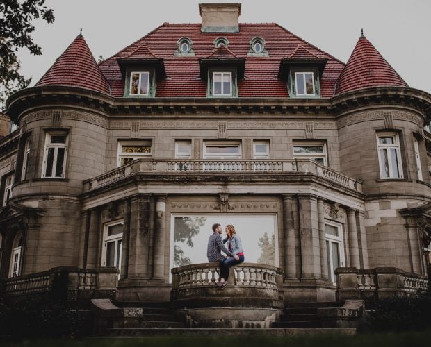 Cathedral Park Pittock Mansion Engagement Photography 001 1