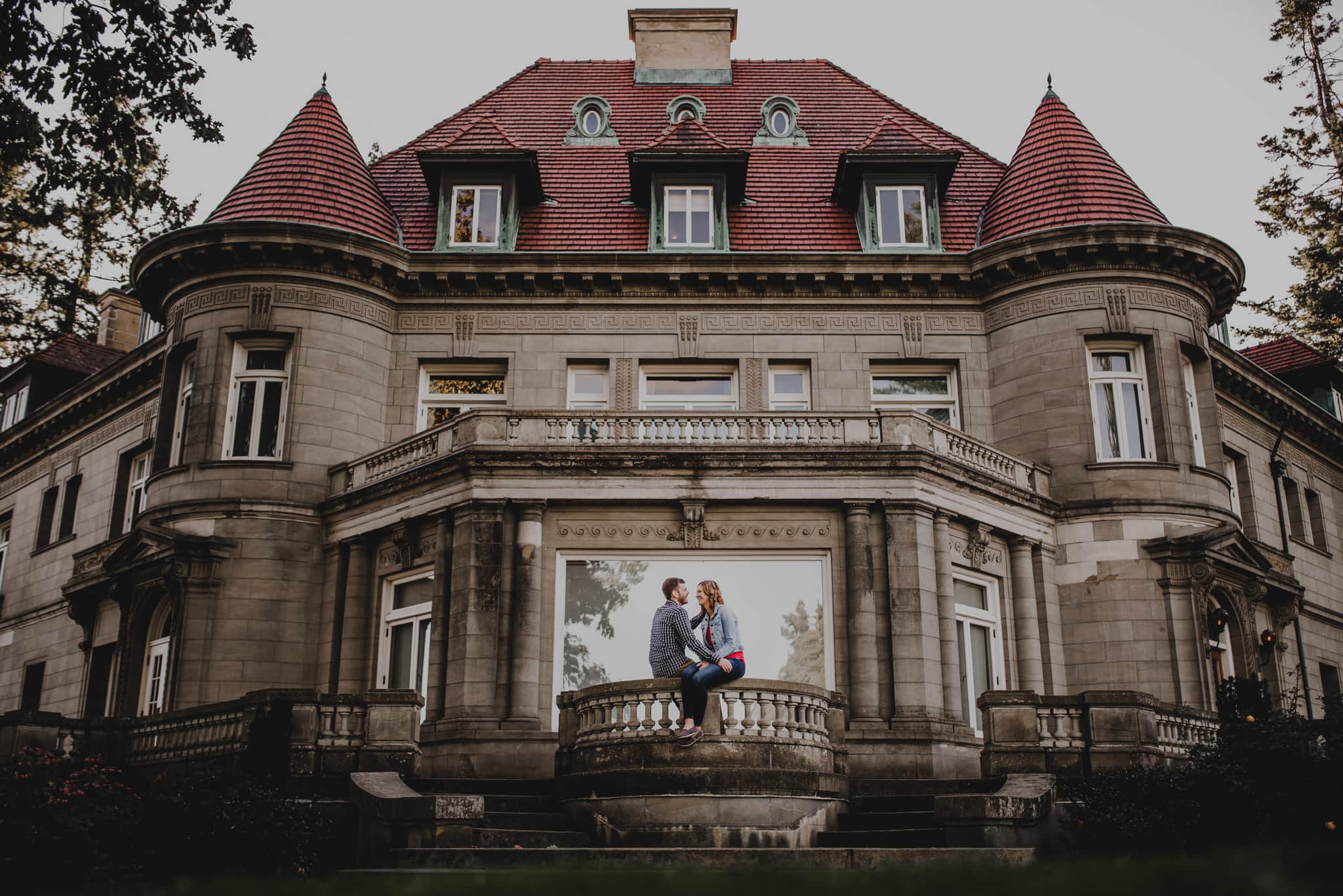 Cathedral Park Pittock Mansion Engagement Photography 001 1