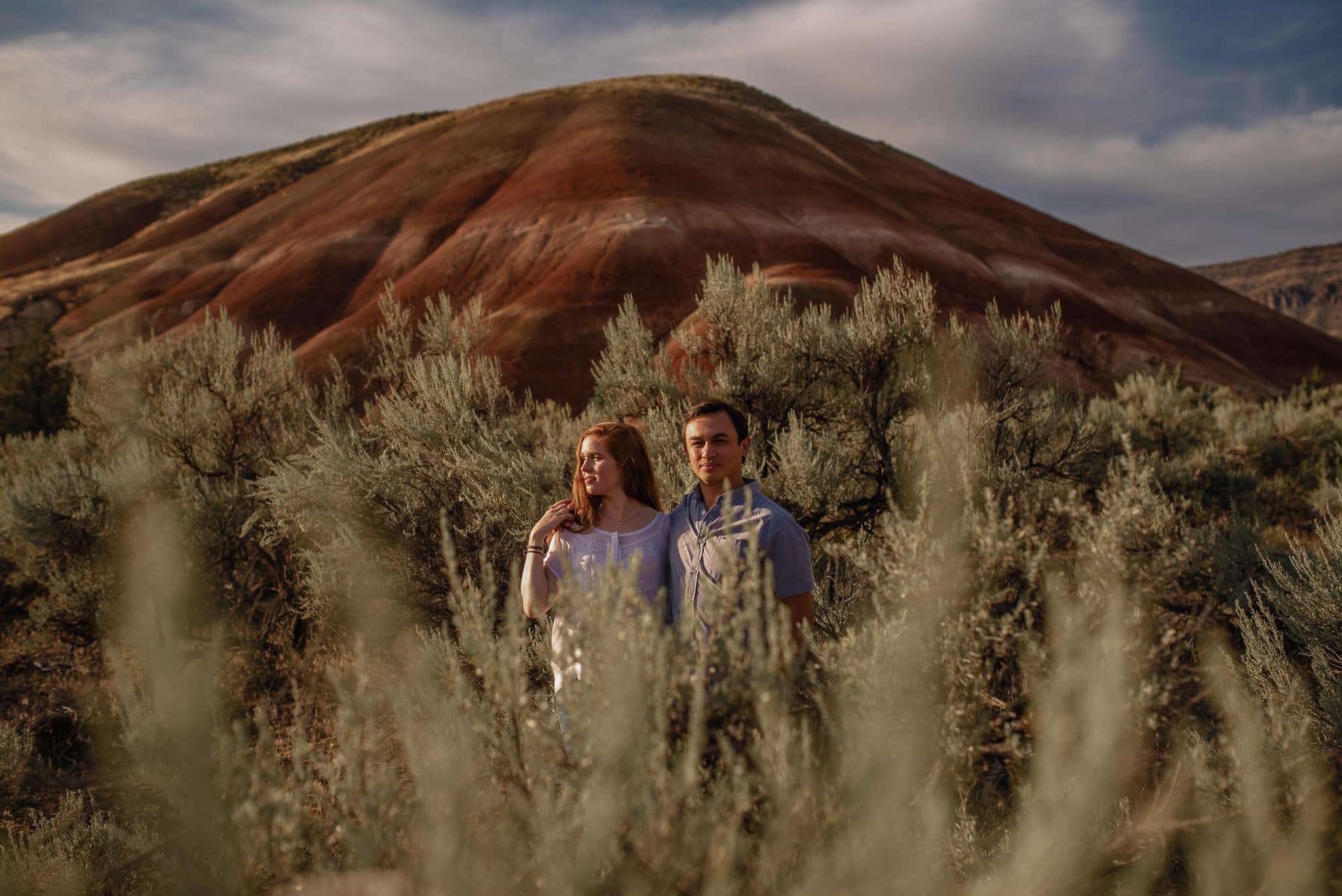 Painted Hills Engagement Eastern Oregon Photographer 001