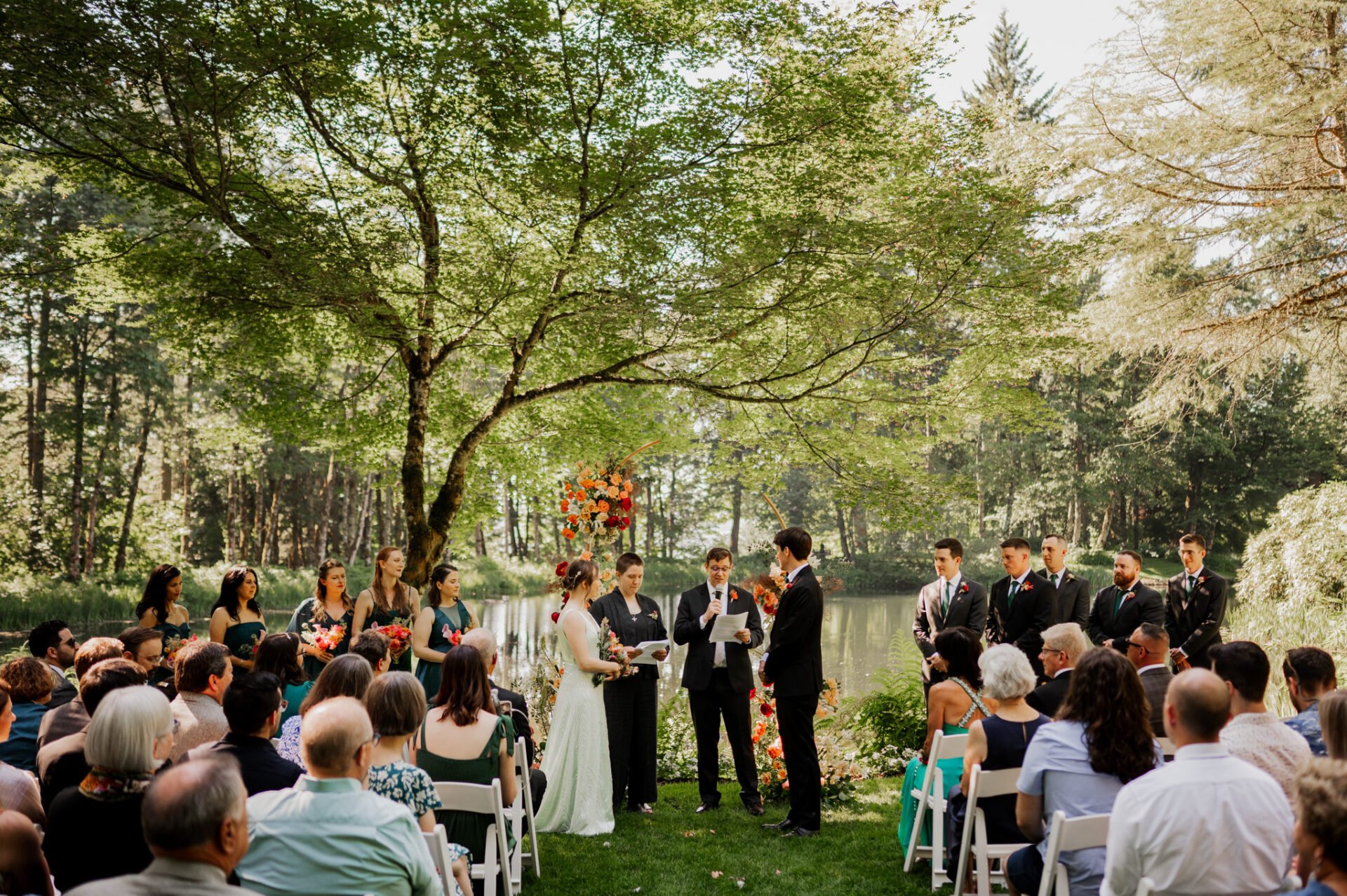 Bridal Veil Lakes Columbia River Gorge Wedding Venue