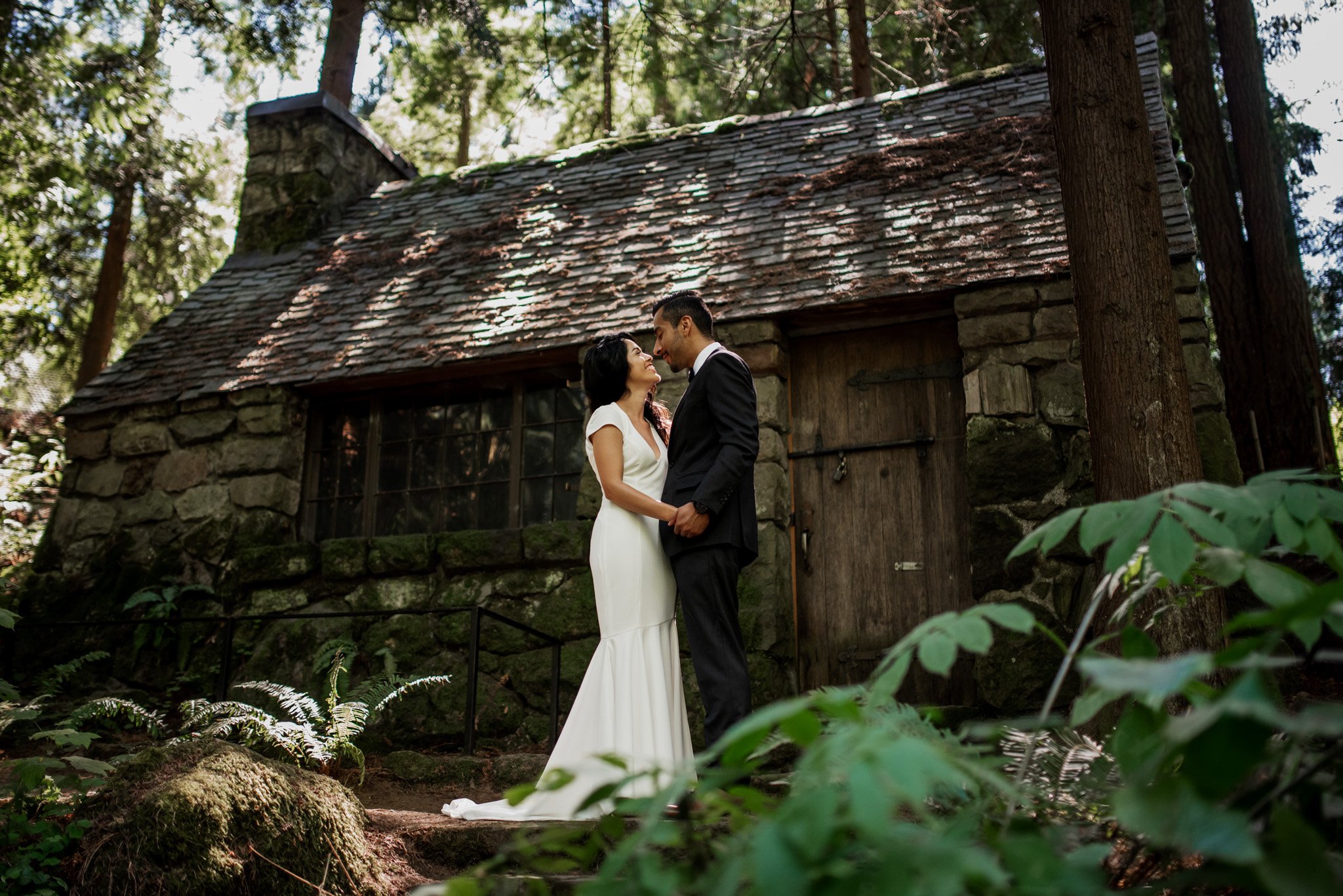 Leach Botanical Garden Portland Wedding Venue