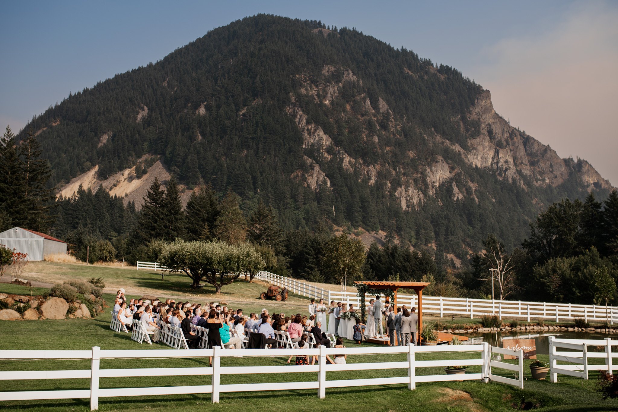 Wind Mountain Ranch Columbia River Gorge Wedding Venue