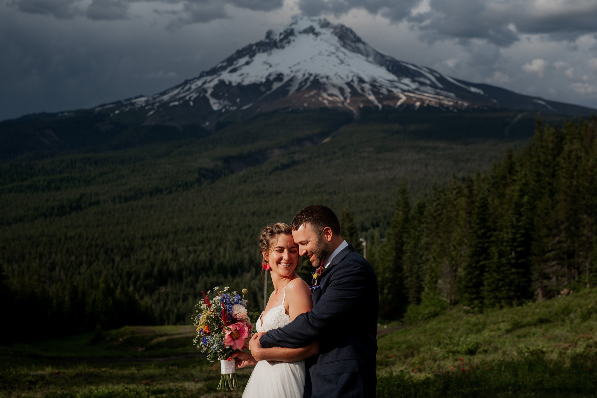 Mt Hood Ski Bowl Wedding Photography