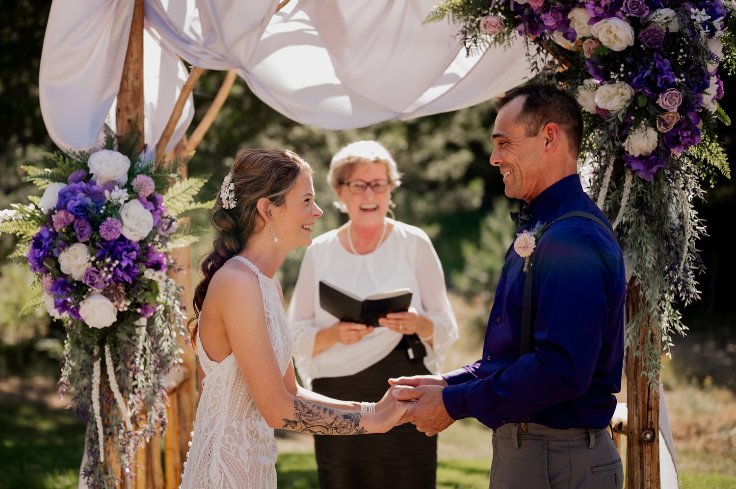 Summer Wedding At Coopers Spur Mountain Resort