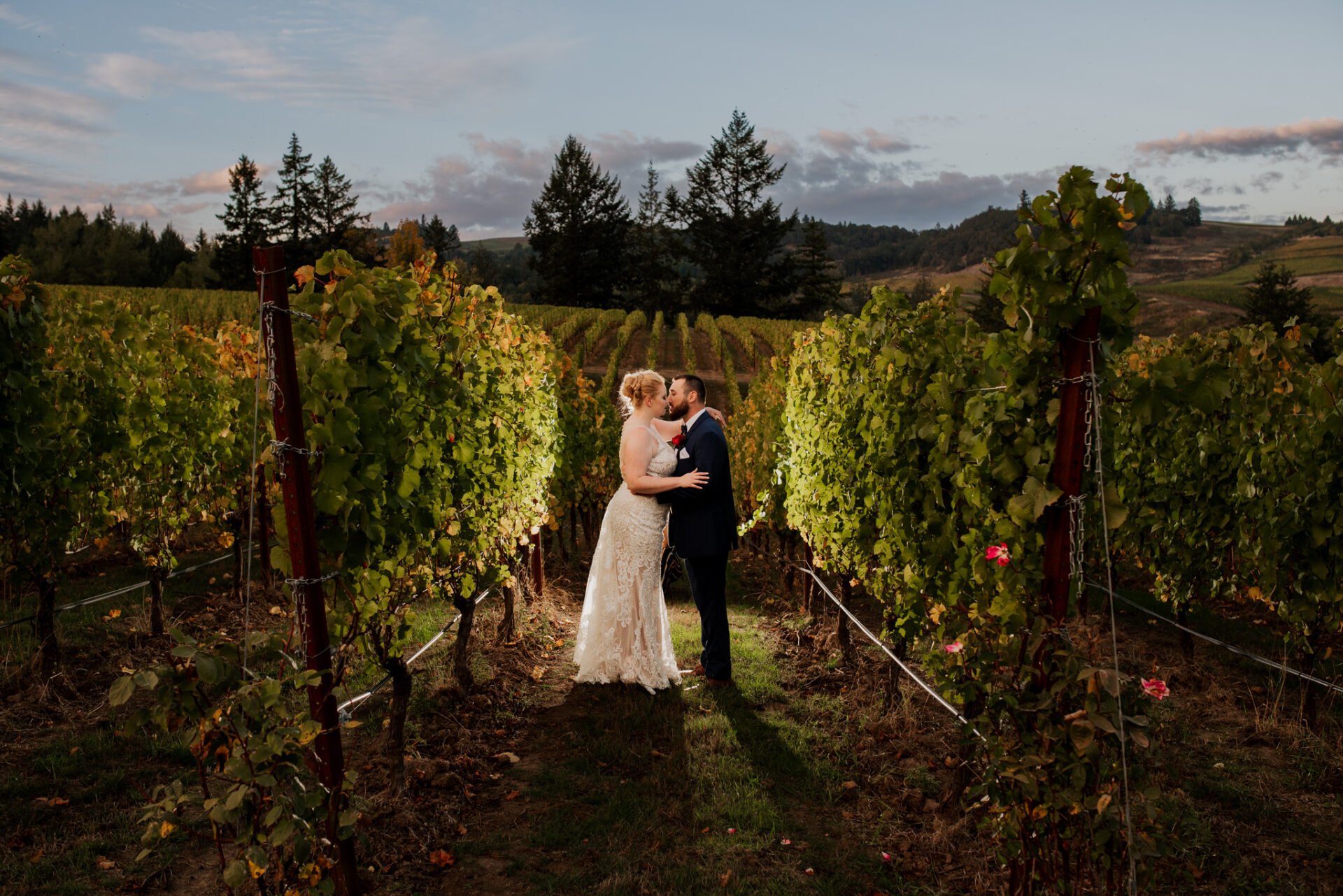 Beautiful Zenith Vineyard Wedding