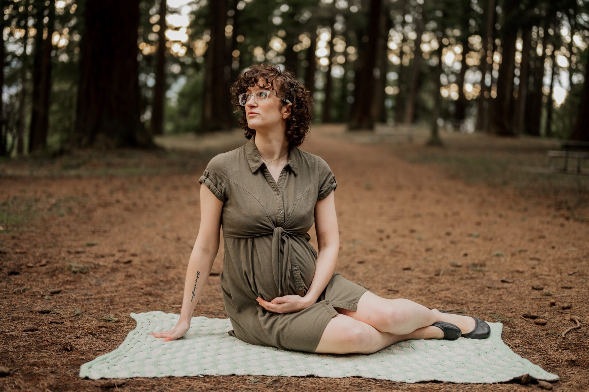 Mt Tabor Family Maternity Portrait Session Photography