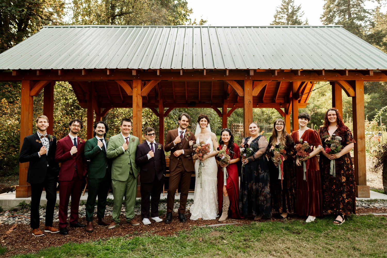 Beautiful Maypole Wedding Wilson Farm Boring Oregon