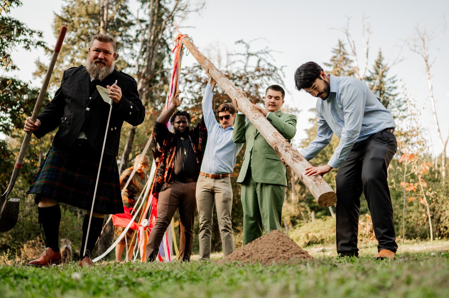 Beautiful Maypole Wedding Wilson Farm Boring Oregon