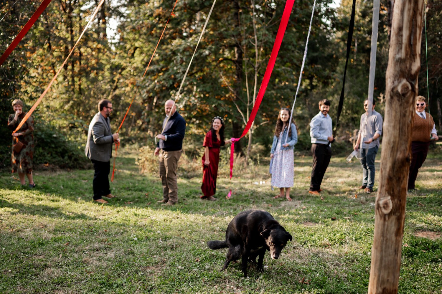 Beautiful Maypole Wedding Wilson Farm Boring Oregon